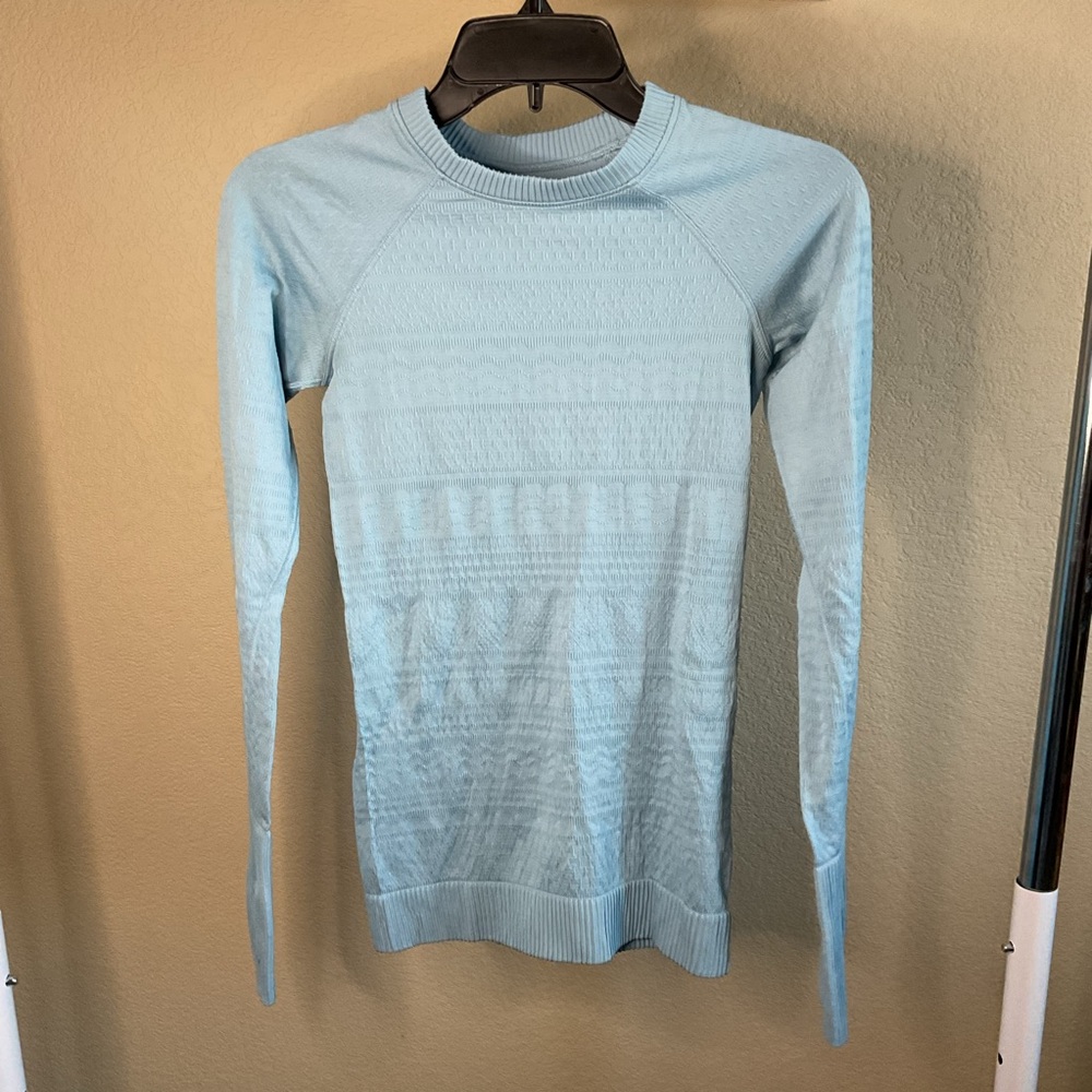 Lululemon Womens Rest Less Pullover Longsleeve Shirt Size 4